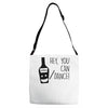 can i dance Adjustable Strap Totes