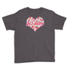 Jet'aime Flower Heart Youth Tee