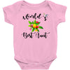 world's best aunt Baby Bodysuit