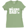 the walking dad Ladies Fitted T-Shirt