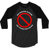 no photos please 3/4 Sleeve Shirt
