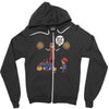 wrong game Zipper Hoodie