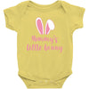 Mommy's Little Bunny Easter Themed Baby Bodysuit