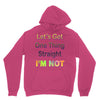 let's get one thing straight im not Hoodie