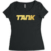 Tank Deji Women's Triblend Scoop T-shirt