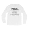 Smartass April Girl Long Sleeve Shirts