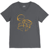 pilze magic mushroom wald natur nature psy psycho trip V-Neck Tee