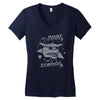 too zuul for school Women's V-Neck T-Shirt