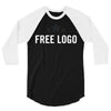 free logo 3/4 Sleeve Shirt