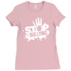 stop bullying Ladies Fitted T-Shirt