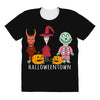 Hallowentown Lock Shock And Barrell All Over Women's T-shirt