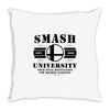 Smash University Throw Pillow