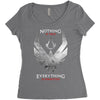 Nothing is True Everything is Permitted Women's Triblend Scoop T-shirt