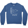 rabbit duck white Crewneck Sweatshirt