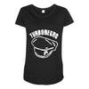 turbonegro band punk retro Maternity Scoop Neck T-shirt