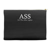 ass the other vagina funny Accessory Pouches