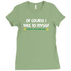 geek expert advice   science   physics   nerd t shirt Ladies Fitted T-Shirt