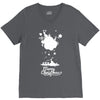 christmas icons with snow V-Neck Tee