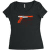 pro gun Women's Triblend Scoop T-shirt