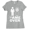 game over Ladies Fitted T-Shirt