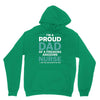 i'm a proud dad of freaking awesome nurse Unisex Hoodie