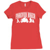 forever biker Ladies Fitted T-Shirt