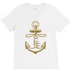 anchored faith V-Neck Tee