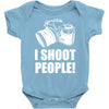 i shoot people Baby Onesie