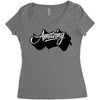 amazing Women's Triblend Scoop T-shirt
