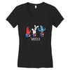 4th of July Women's V-Neck T-Shirt