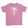 tuxedo wedding marriage prom holiday fancy dress cool geek nerd Youth Tee