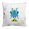 demon squid god Throw Pillow