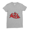 lace up Ladies Fitted T-Shirt