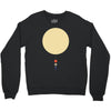 minimal solar system Crewneck Sweatshirt