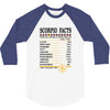 Scorpio Facts Zodiac 3/4 Sleeve Shirt