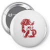 house of lion Pin-back button