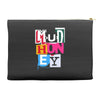 new mudhoney logo Accessory Pouches