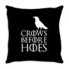 crows Throw Pillow