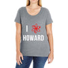 i heart howard Ladies Curvy T-Shirt