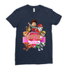 paw patrol birthday girl sister Ladies Fitted T-Shirt