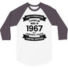 Premium Vintage 1967 3/4 Sleeve Shirt