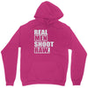 real men shoot raw Unisex Hoodie