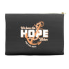 We Have This Hope As an Anchor Uterine-Endometrial Cancer Awareness Accessory Pouches