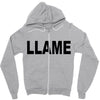 llame Zipper Hoodie