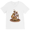 cat&rsquo;s menagerie V-Neck Tee
