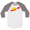 the spaceman logo 3/4 Sleeve Shirt