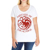 mother of dragons Ladies Curvy T-Shirt