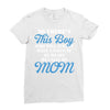 so there's this boy who wil always have a piece of my heart he calls m Ladies Fitted T-Shirt