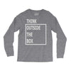 think outside the box Long Sleeve Shirts