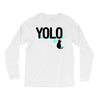 yolo cat Long Sleeve Shirts